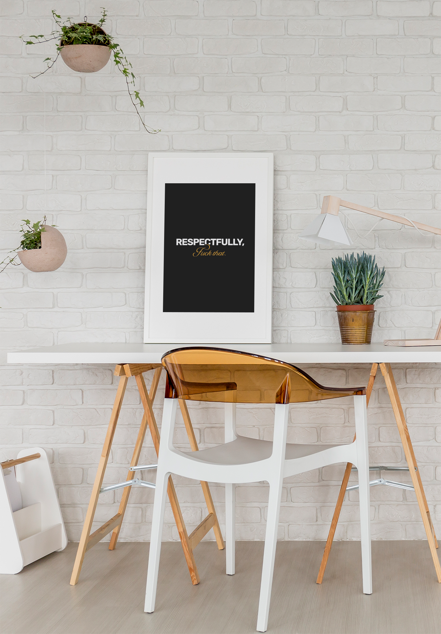 Respectfully F**k That • Black Background • DIGITAL DOWNLOAD