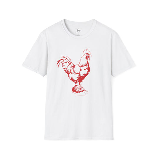 Rooster In Sneakers T-Shirt