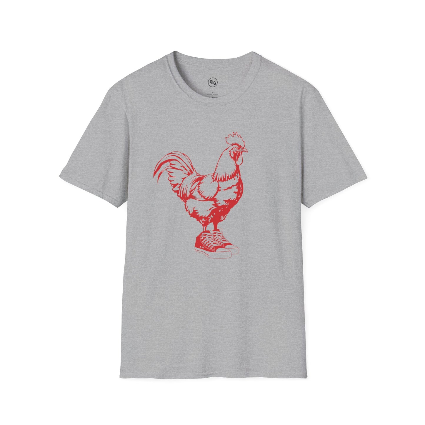 Rooster In Sneakers T-Shirt