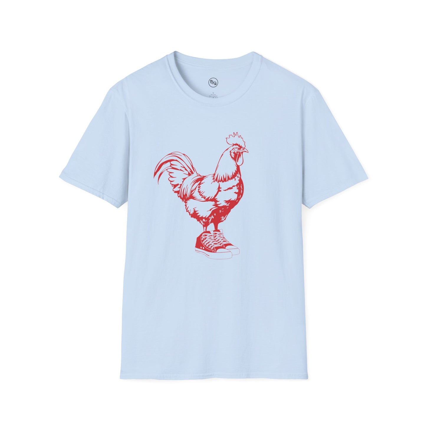 Rooster In Sneakers T-Shirt