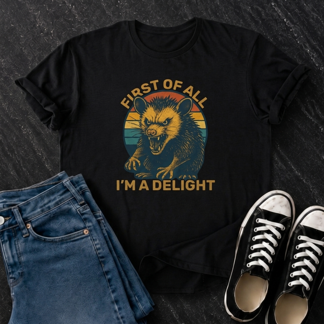 First Of All, I'm A Delight T-Shirt