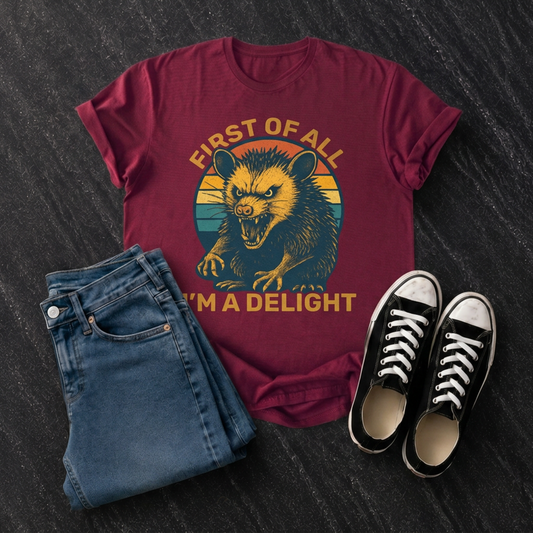 First Of All, I'm A Delight T-Shirt