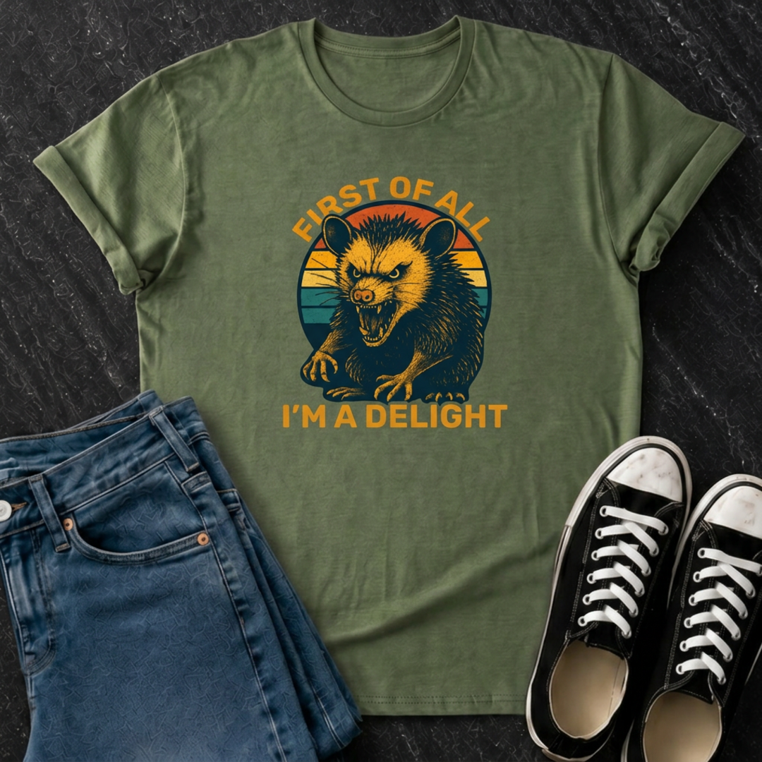 First Of All, I'm A Delight T-Shirt
