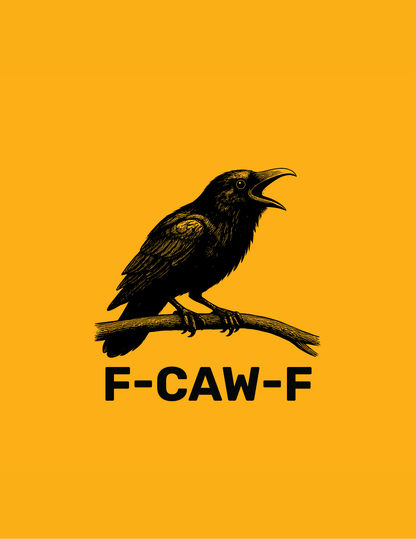 F-CAW-F • Orange Background • DIGITAL DOWNLOAD