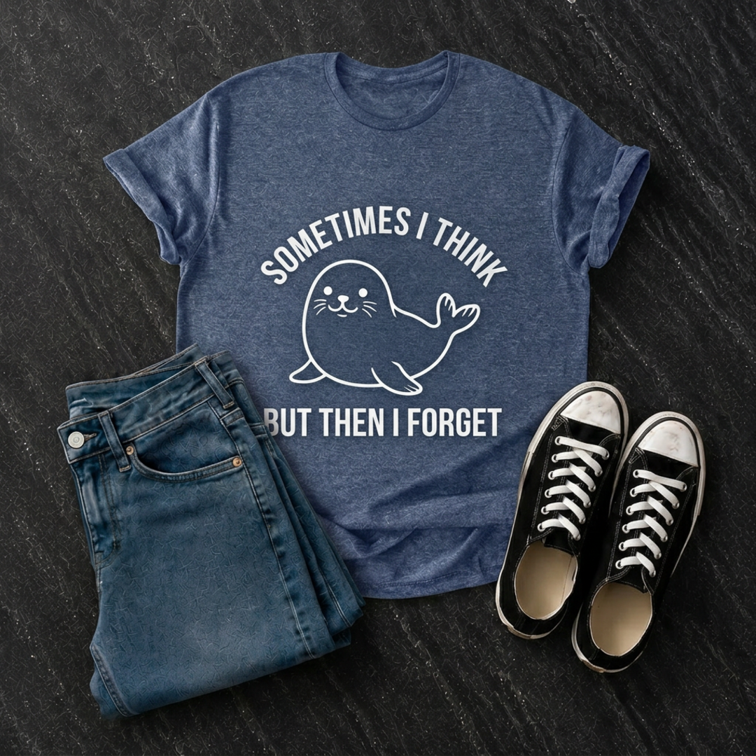 Sometimes I Think But Then I Forget T-Shirt